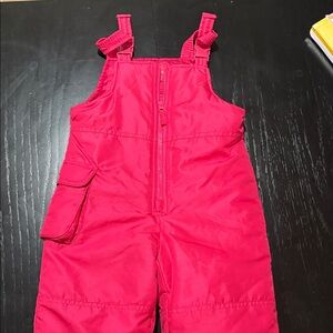 London Fog Vivid Pink Snow Bib